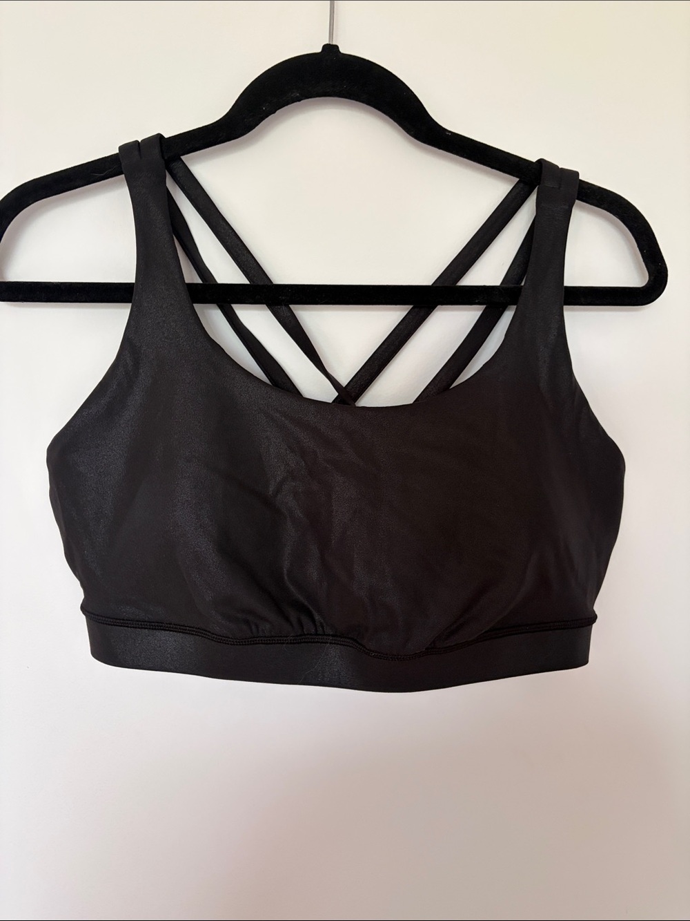 lululemon athletica Black Shine Energy Bra